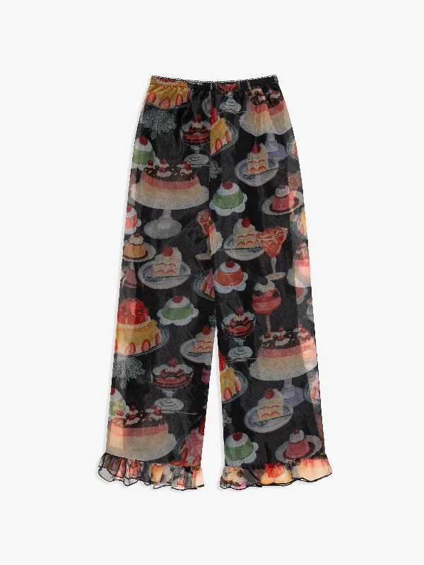 Women's Professional Clothes Liora Ruffle Pant - Dessert Table