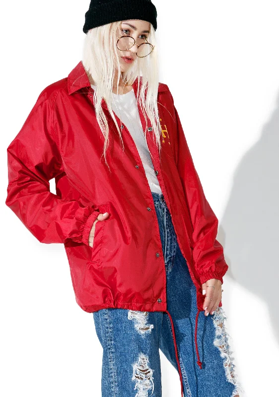 Women's Stylish Casual Garments Recruit Coaches Jacket