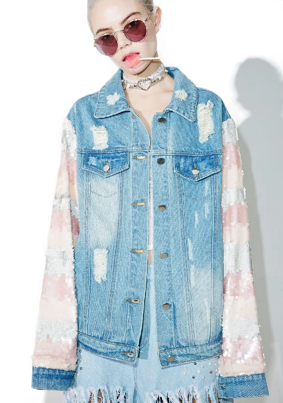 Stylish Women's Clothing Jem Distressed Jacket