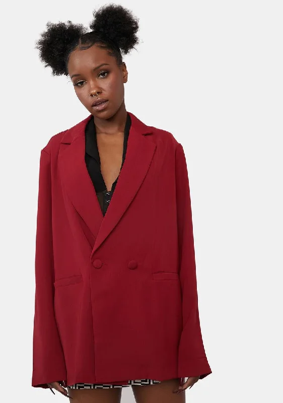 Comfortable Women's Apparel Get Trending Oversized Blazer