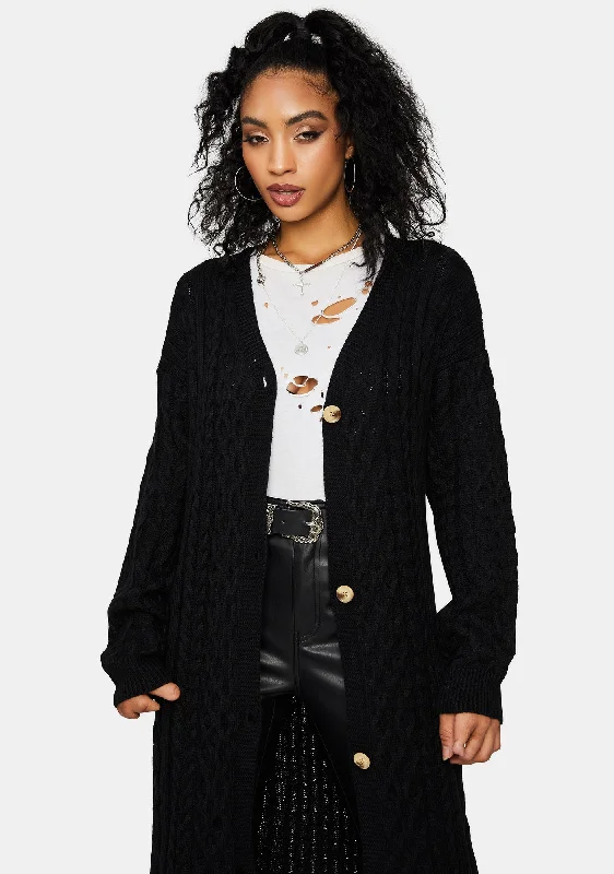 Timeless Women's Clothes Cuffed Season Long Cardigan