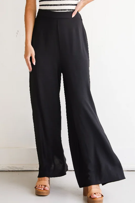 Women's Athletic Apparel FINAL SALE - Iconic Chicness Wide Leg Pants