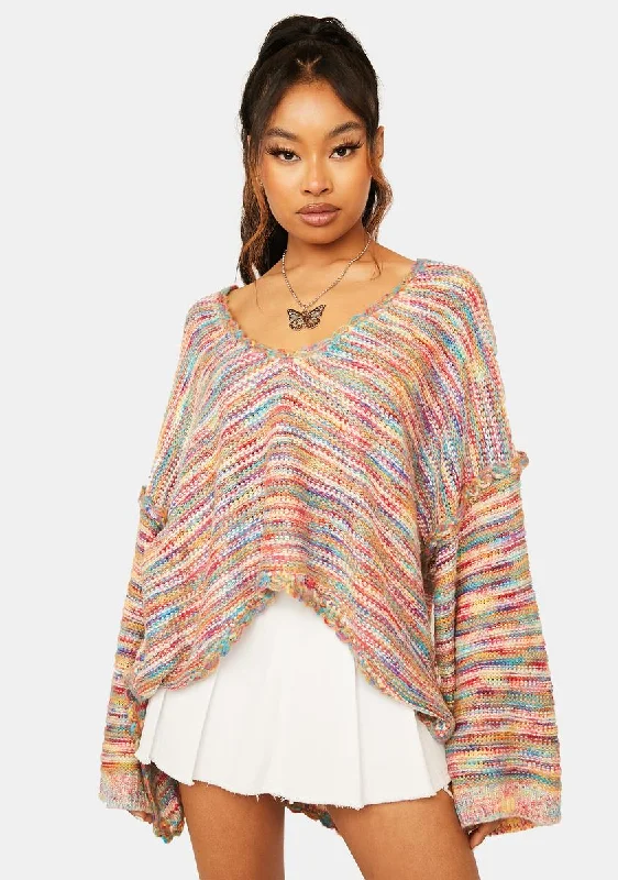 Women's Garments Candy Shop Knit Sweater