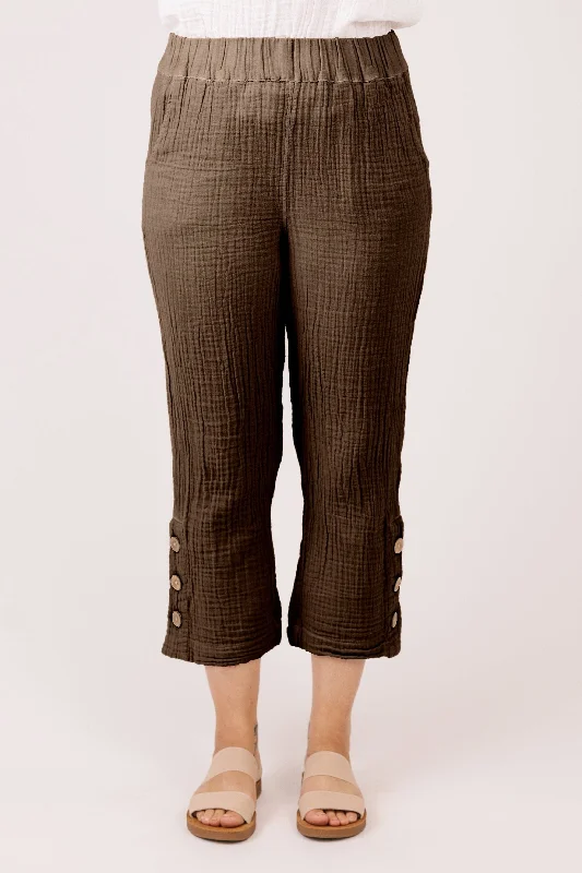 Casual Attire For Women Sandy Crop Pant