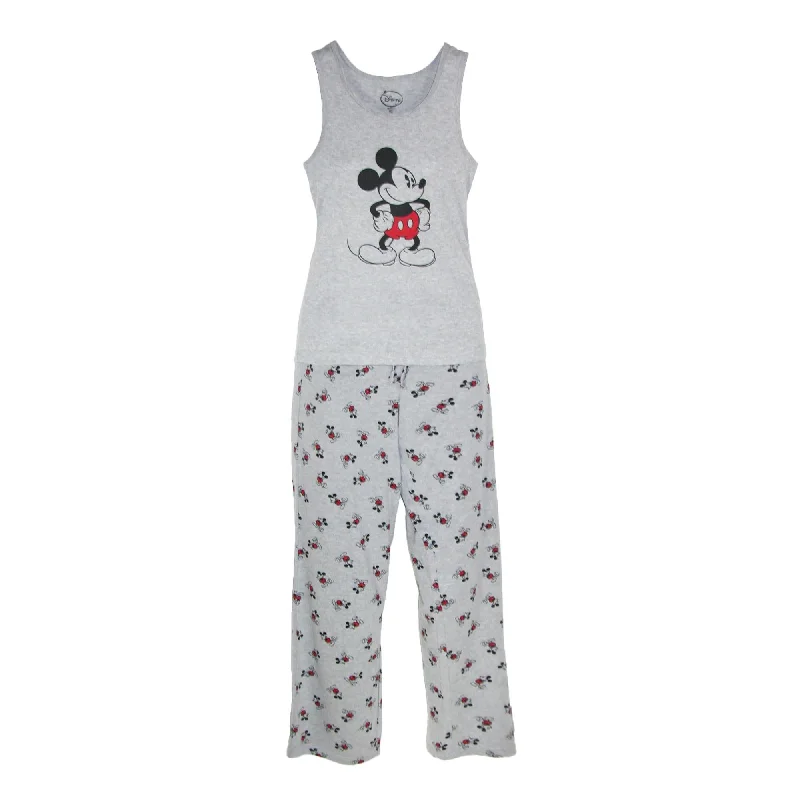 Women's Festive Attire Mickey Mouse Women's Tank and Pant Pajama Set