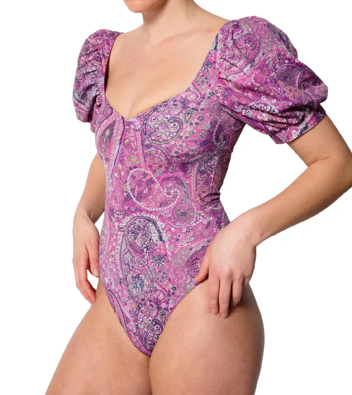 Women's Outerwear Apparel Devi One Piece In Caymen Paisley Pink Cypyk