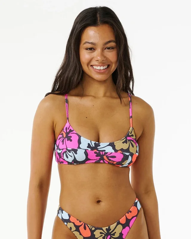 Women's Vacation Garments Hibiscus Heat Crop (Past Season)