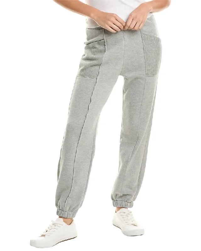 Women's Formal Event Attire Project Social T Sonny Heathered Seamed Jogger Pant