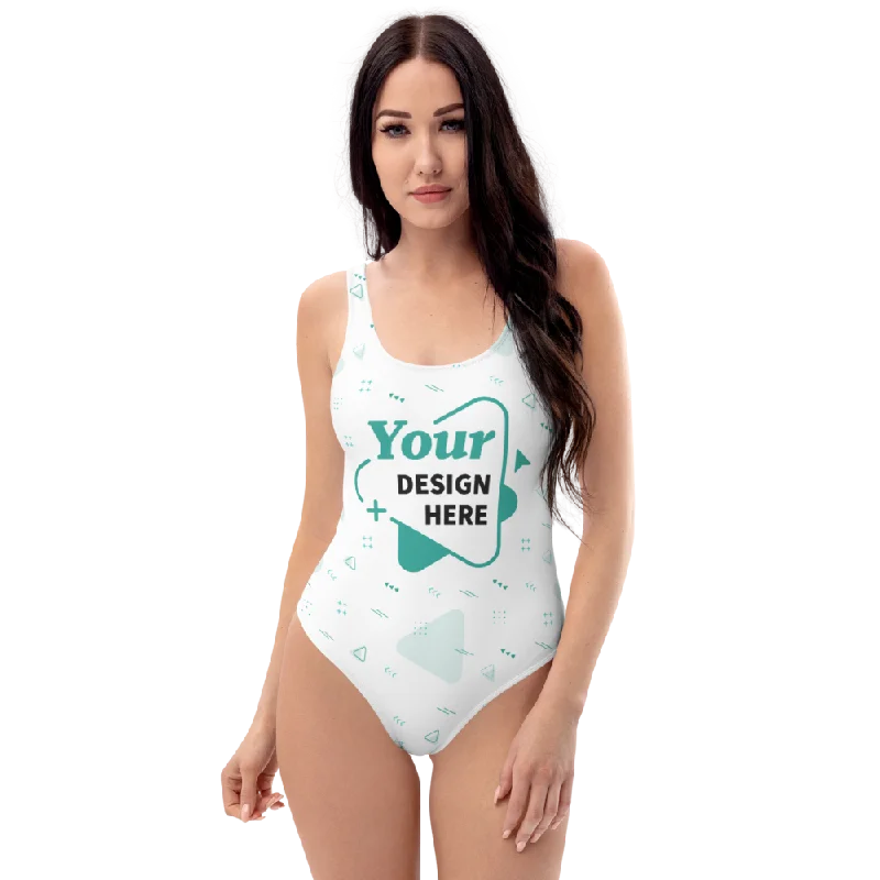 Women's Clothes For Work All-Over Print One-Piece Swimsuit