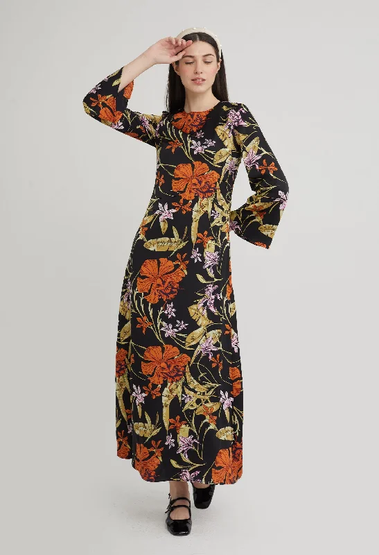 Women's Clothes And Apparel Ceria Floral Maxi Dress