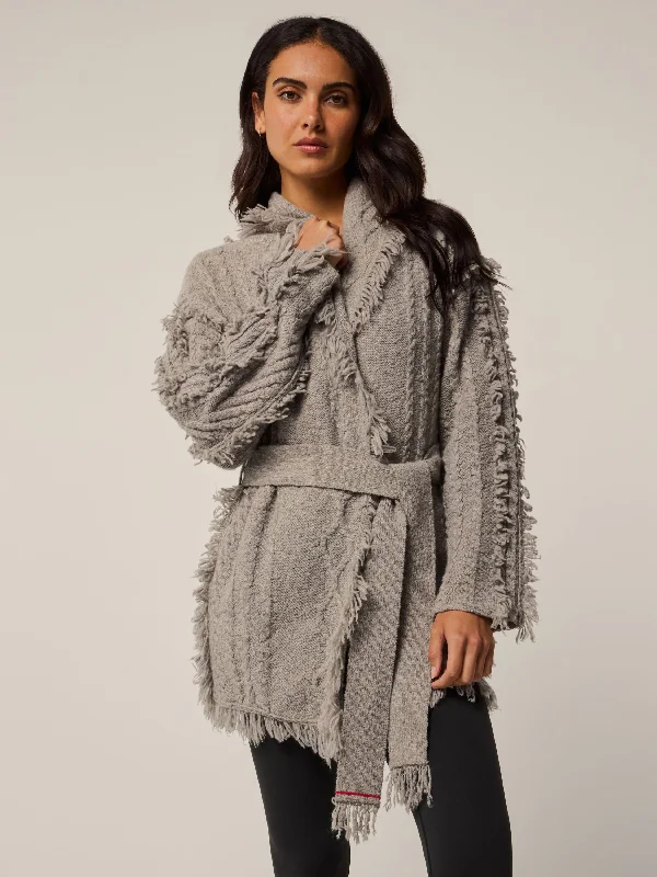 Casual Chic Women's Clothes Odin Cable Knit Cardigan